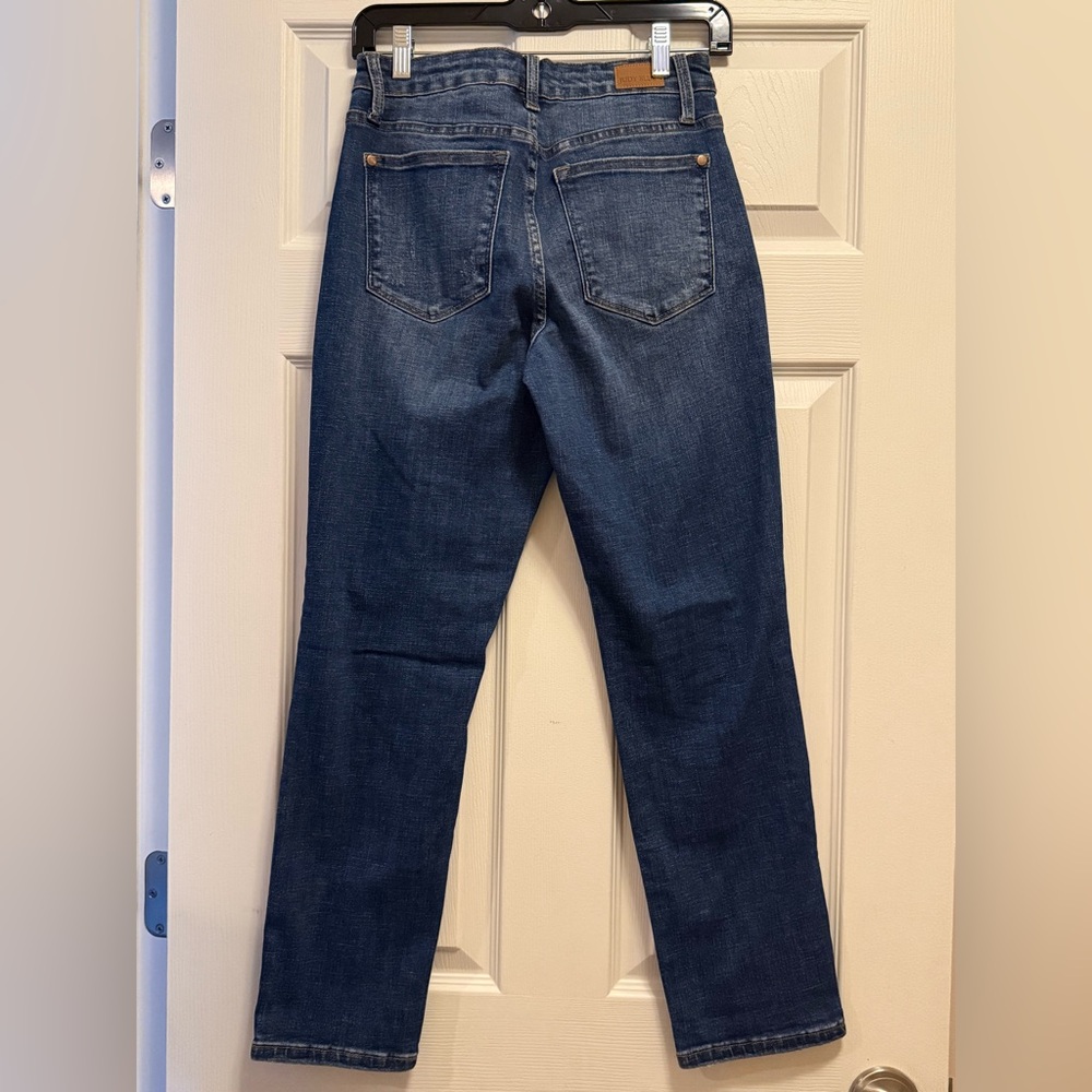 NWT Judy Blue women’s size 1/25 Medium Blue Boyfriend Fit Jeans - Picture 5 of 9
